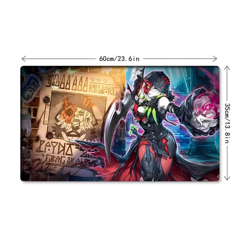 Amazon.com: New Mlikemat Playmat Diabellestarr the Dark Witch TCG